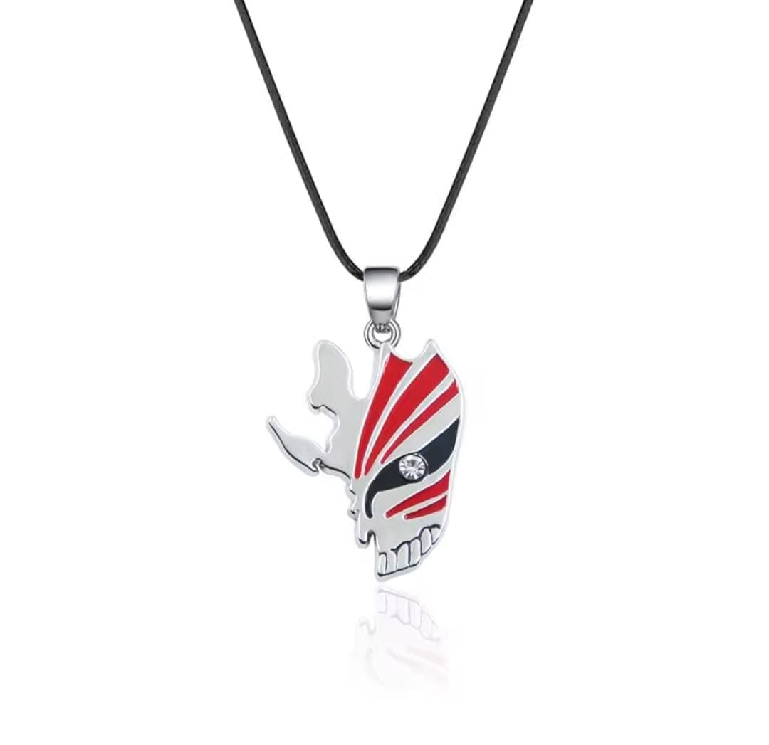 Collier Masque Hollow Bleach | Pendentif Anime Otaku
