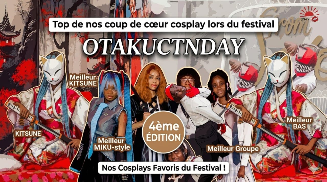 Les meilleurs cosplays vus à la 4ᵉ édition d’OTAKUCTNDAY, le premier festival otaku du Bénin