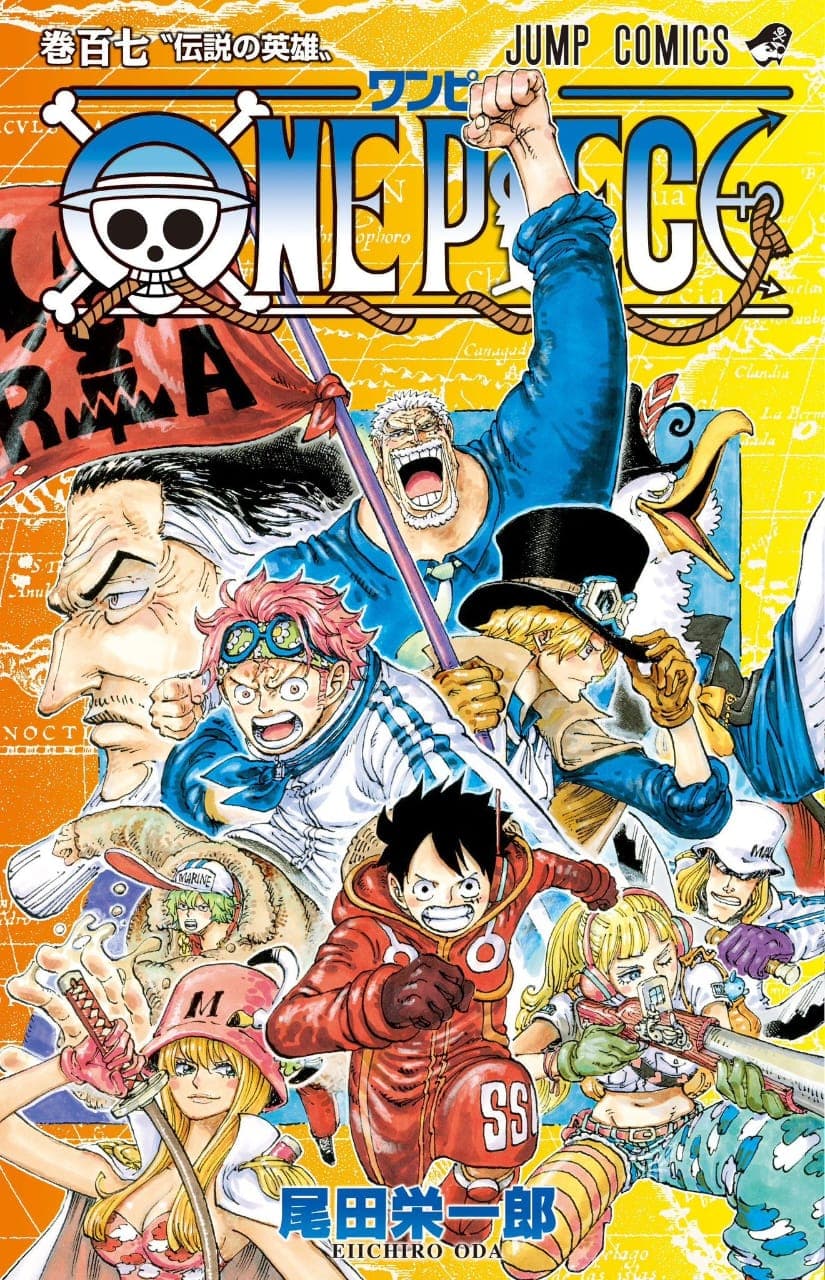 🏴☠️ Manga One Piece – Tome 107 (édition japonaise)