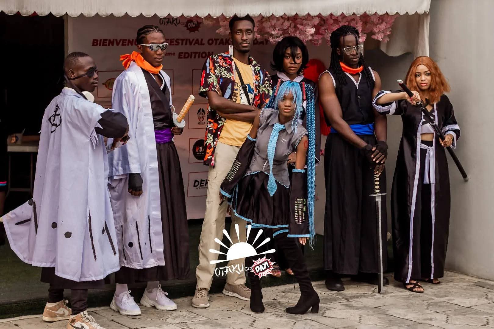 Découvrez les incroyables cosplays aperçus à OTAKUCTNDAY, le premier festival otaku du Bénin