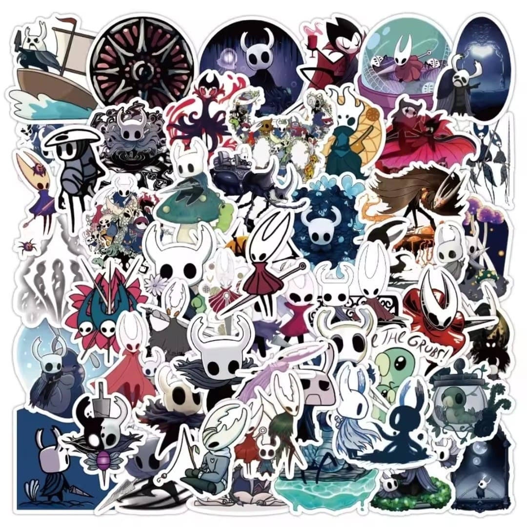Pack de Stickers Hollow Knight : Évadez-vous dans les Profondeurs d'Hallownest